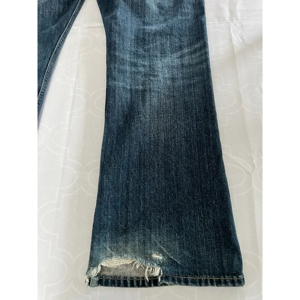 Levi’s 527 Denim Jeans Men’s 36x30 Slim Bootcut Blue Dark Wash